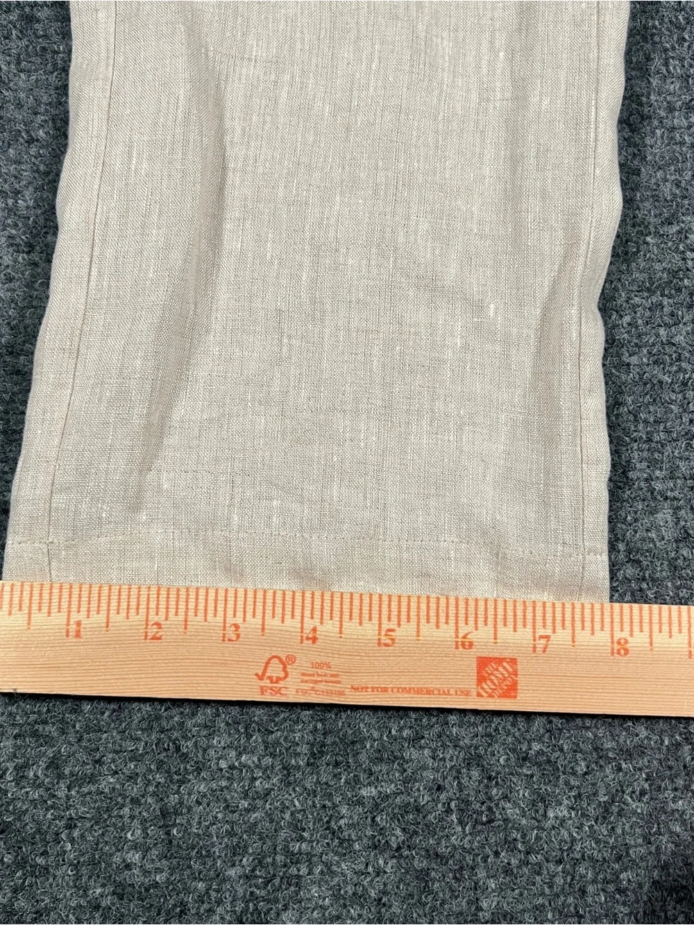 Tasso Elba Men’s 100% Linen Pants 36x30 Lightweight Summer Resort Casual Beige